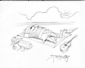 BEACHED JERRY SKETCH