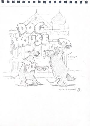DOG HOUSE SKETCH