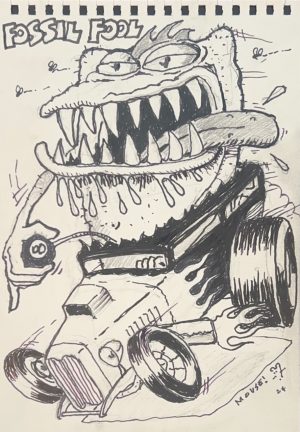 FOSSIL FOOL SKETCH