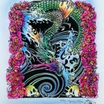 FREEHAND DRAGON - Airbrushed Giclee