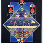 EGYPT- HANDCOLORED PRINT