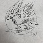 Lightning Eye Sketch