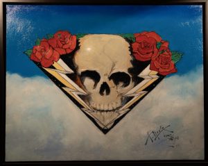 LIGHTNING ROSE SKULL