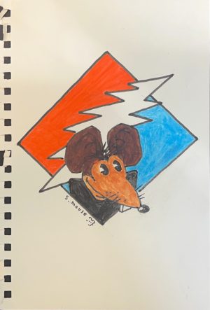 LIGHTNING MOUSE SKETCH