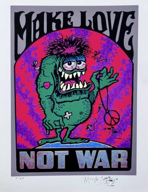 MAKE LOVE NOT WAR -GICLEE