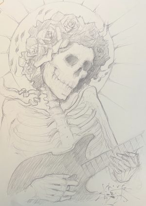 SUNNY GUITAR SKETCH