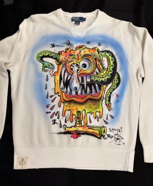 UNCONDITIONAL BEAST - AIRBRUSHED SWEATSHIRT