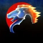 FLAMING HORSE