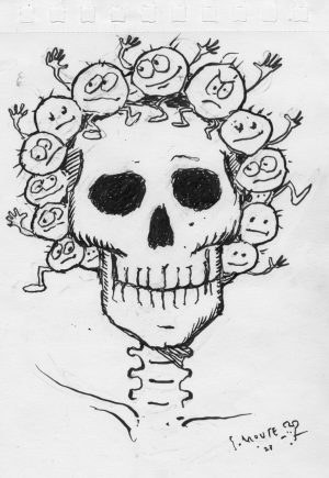 HAPPY ROSES SKETCH