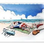 BEACHED JERRY - PRINT