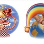 ICE CREAM KID/ RAINBOW FOOT - PRINT