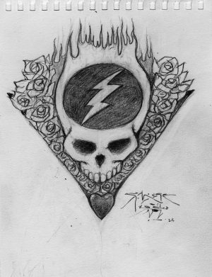 LIGHTNING BRAIN SKETCH
