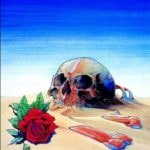 SKULL IN THE SAND - PRINT