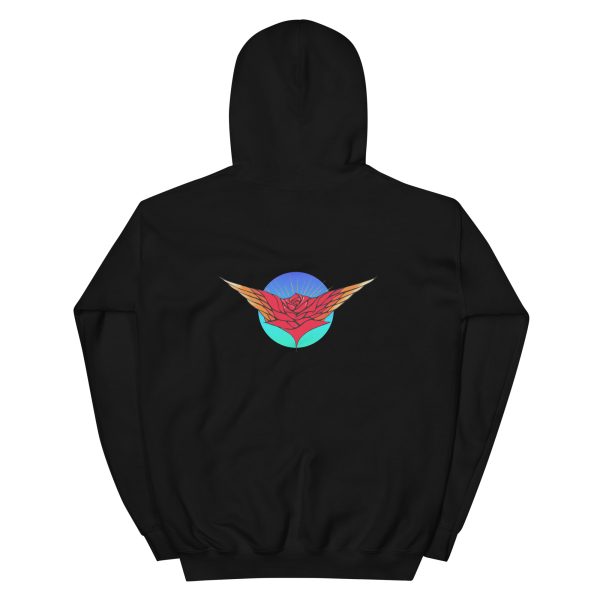 Stanley Mouse Rose wings Hoodie - Image 4