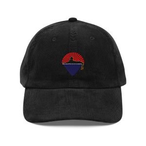 Cats under the stars corduroy cap